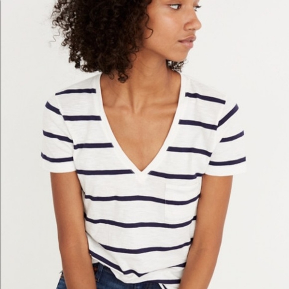 Madewell Whisper Cotton Tee | Sz M